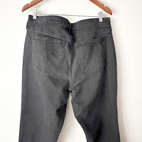 Abercrombie & Fitch 90s Straight Mid Rise Curve Love Jeans Women’s Size 32 SHORT - Picture 8 of 15